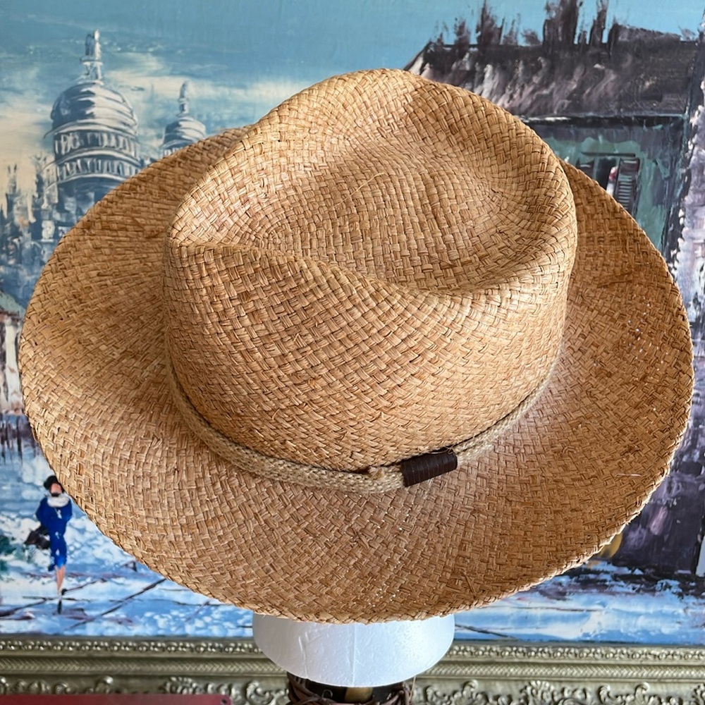 Very Nice New Woven Hat By Country Gentleman